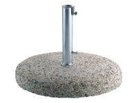 Foto base in graniglietto da 50kg diametro 60mm per ombrelloni
