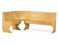 Foto giropanca completo per casa, pub, pizzeria in legno di pino massello