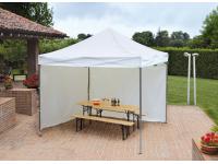 Foto gazebo pieghevole 3×3 mt in alluminio per contract esterno ristorante bar