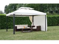 Foto gazebo rettangolare alluminio 3×4 per arredamento esternto bar ristorante