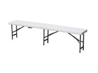 Foto panca catering pieghevole 183×30 cm per arredamento contract