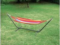 Foto amache in cotone rigato con sacca per arredo esterno giardino piscina terrazza