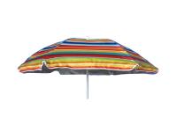 Foto ombrellone per mare piscine terrazze in nylon rigato diametro 200 cm