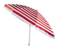 Foto ombrellone in poliestere rigato 200cm per mare terrazze piscine