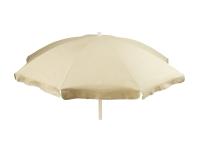 Foto ombrelloni spiaggia mare made in italy diametro 200 cm color ecrù