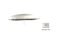 Foto ombrellone rettangolare made in italy tinte unite 200x150 cm