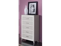 Foto cassettiera 5 cassetti bicolore