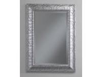 Foto specchiera argento con vetro molato per arredamenti in stile moderno contemporaneo