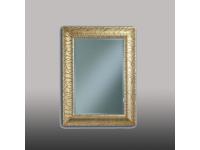 Foto specchiera dorata con vetro molato per arredamenti classici eleganti e raffinati