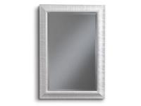 Foto specchiera biaca/oro con vetro molato