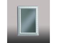 Foto specchiera rettangolare bianca con vetro molato arredi stile barocco classico