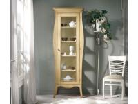 Foto vetrina contemporanea in legno 1 anta vetro