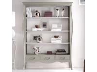 Foto libreria moderna contemporanea in legno 3 cassetti e 3 ripiani