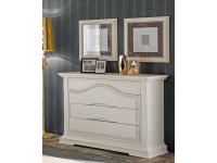 Foto comò in legno 4 cassetti 1' a scatto