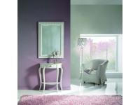 Foto consolle in legno 1 cassetto e 1 ripiano in stile moderno contemporaneo