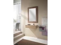 Foto consolle a muro in legno, 1 cassetto