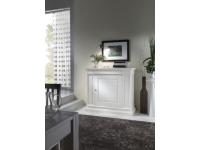 Foto credenzina in legno 1 porta 1 cassetto per arredamenti in stile shabby provenzale