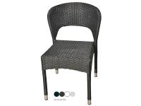 Foto sedie in allumino intreccio rattan sintetico per arredo terrazze giardini piscine di ristoranti bar pizzerie uso esterno