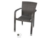 Foto poltrone per arredo contract esterno in alluminio intreccio rattan per alberghi hotel ristoranti