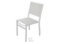 Foto sedie sondrio per esterno in alluminio e tessuto sintetico per arredo bar ristorante pub giardini e terrazze