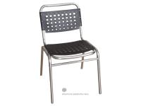 Foto sedie vercelli uso catering per esterno in alluminio e plastica per arredamento locali stile moderno