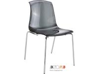 Foto sedie verbania in acciaio e policarbonato per arredo hotel ristorante pizzeria bar stile moderno