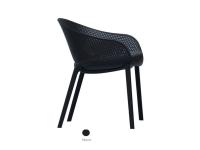 Foto poltroncine in polipropilene per arredamento contract bar hotel alberghi pizzerie uso interno esterno