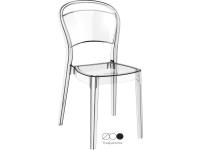 Foto sedie bar ristorante pizzeria pub in policarbonato per arredamento interno - esterno