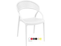 Foto sedie in plastica polipropilene per arredo contract bar albergo hotel interno - esterno