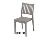 Foto sedie acireale in polipropilene impilabili per arredamento contract bar ristoranti pizzeria stile moderno