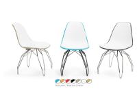 Foto sedie in alluminio e polipropilene per arredo contract interno - esterno bar ristorante pub pizzerie