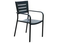 Foto sedie impilabili alluminio per arredamento esterno bar ristoranti piezzerie dehor