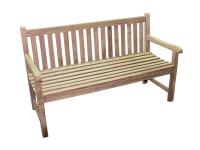 Foto panca 3 posti in legno di teak per arredo esterno piscine terrazze bar ristorante