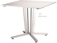 Foto tavoli in alluminio per arredo contract piscina b&b alberghi hoterl arredo esterno