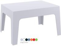 Foto tavolini bassi in polipropilene intreccio stampato per arredo esterno bar pizzeria ristorante stile classico moderno