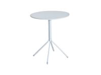 Foto tavoli per arredo esterno bar per contract color bianco diametro 60 cm in ferro bianco