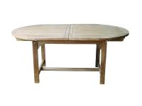 Foto tavolo allungabile in teak per arredo giardino terrazze