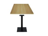 Foto tavoli bar bologna basamento ghisa e piano faggio naturale per arredo osterie pinserie ristoranti