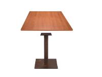 Foto tavoli ravenna per arredo birrerie pub ristorante con base ghisa bronzo e piano ciliegio