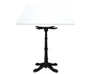 Foto tavoli giugliano arredamento bar ristorante con base ghisa bistrot e piano bianco opaco stile moderno