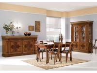 Foto soggiorno sala da pranzo in legno design classico stile arte povera