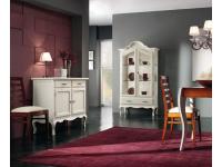 Foto soggiorno in legno per arredamento in stile shabby chic provenzale