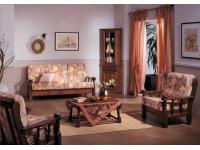 Foto salotto living completo in stile rustico per arredi chalet taverne soggiorni