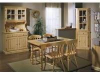 Foto soggiorno rustico in legno massello in finitura naturale per arredo taverne cucine rustiche