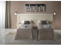 Foto camera doppia in stile moderno contemporaneo finitura laccata