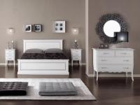 Foto camera da letto matrimoniale in stile moderno contemporaneo