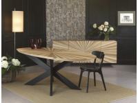 Foto composizione soggiorno stile fascio di raggi