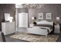 Foto composizione camera laccato bianco