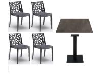 Foto set monfalcone sedie tavoli per arredamento bar ristorante piadineria