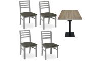 Foto set civitanova per arredamento bar ristorante pizzeria stile moderno